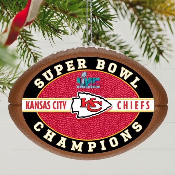Kansas City Chiefs Ornament Super Bowl LVIII Commemorative NFL NWT KC Chiefs - Picture 1 of 7
